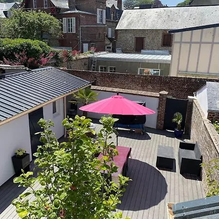 Bel Avec Jardin Au Coeur D'etretat 아파트